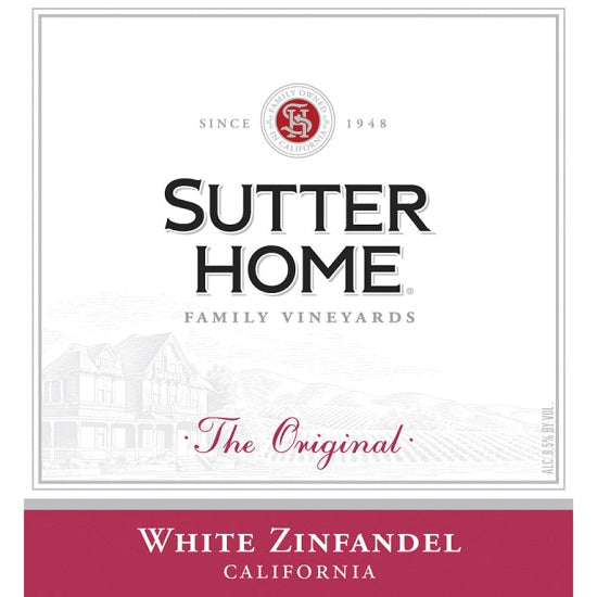 Sutter Home White Zinfandel (750 ml)