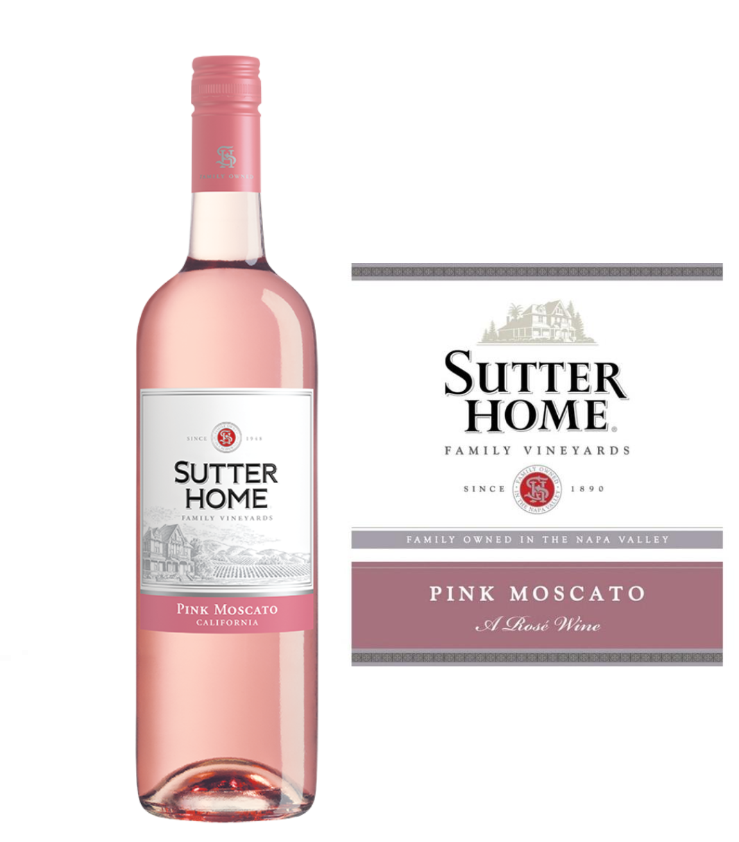 Sutter Home Pink Moscato (750 ml)