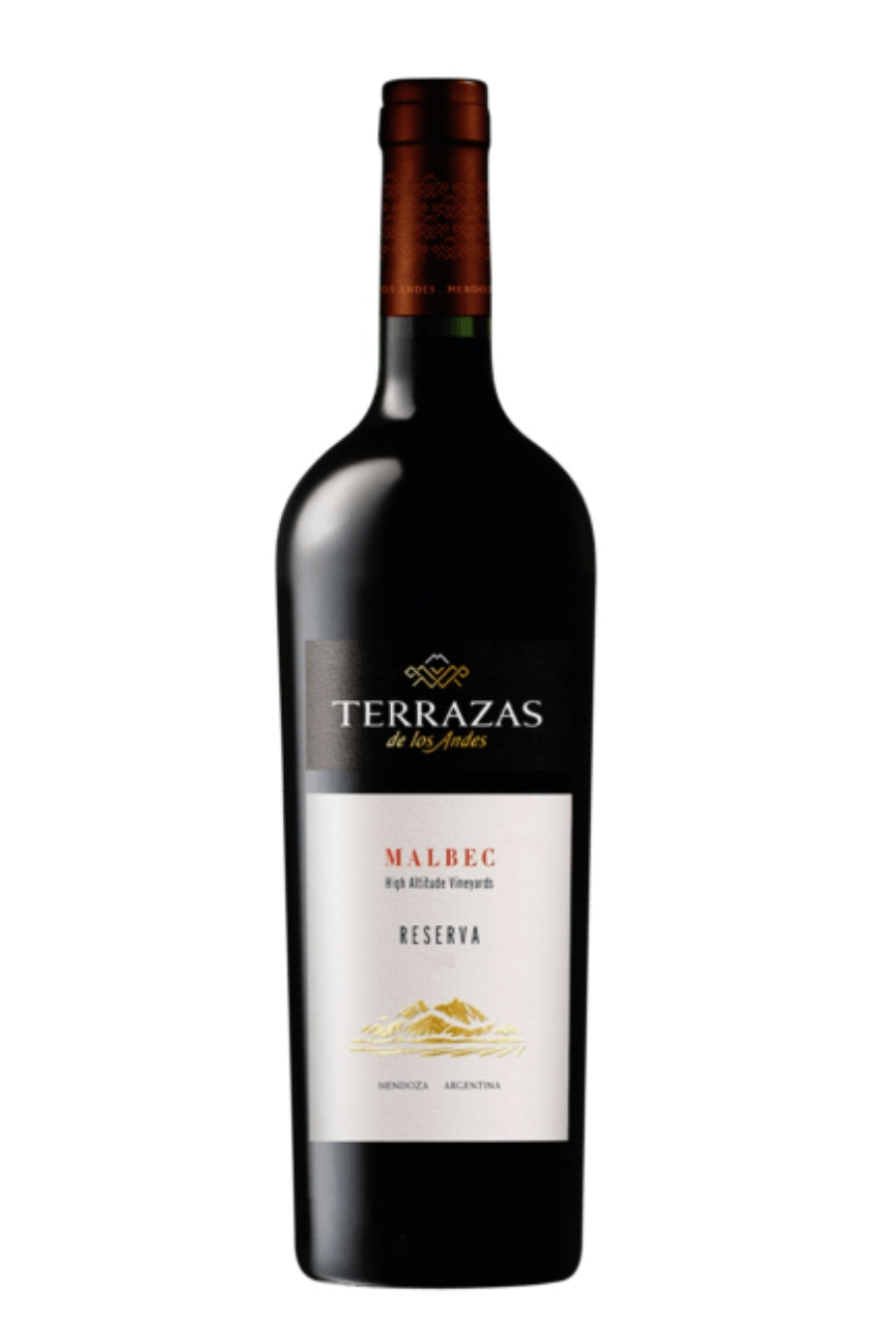 DAMAGED LABEL: Terrazas de los Andes Reserva Malbec 2021 (750 ml)