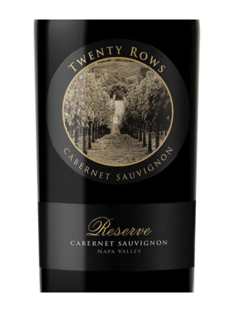 Twenty Rows Reserve Napa Cabernet Sauvignon 2020 (750 ml)