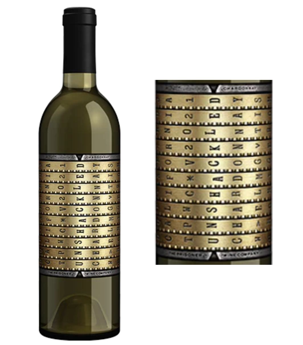 Unshackled Chardonnay 2021 by The Prisoner Wine Company (750 ml)