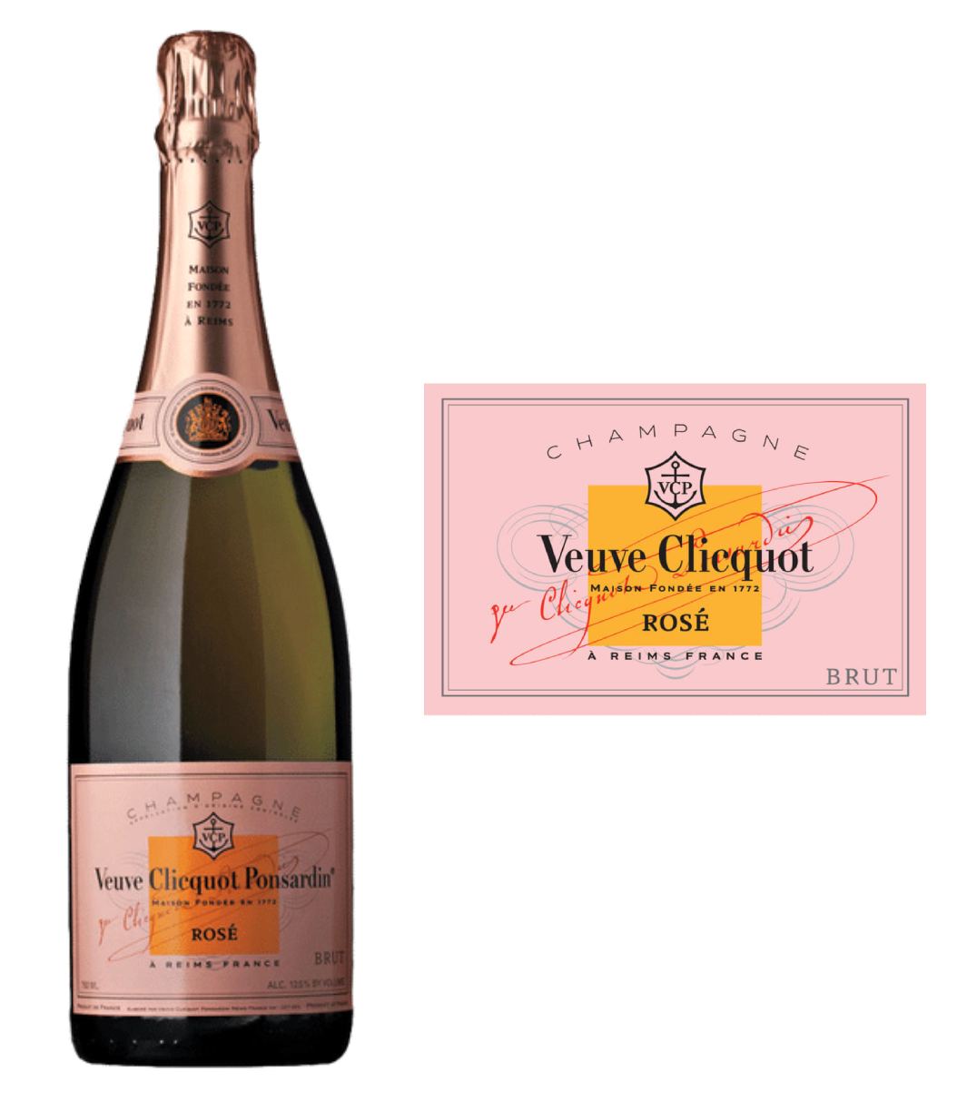 Veuve Clicquot Brut Rose Champagne (750 ml)