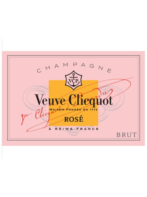 Veuve Clicquot Brut Rose Champagne (750 ml)