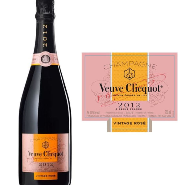 Veuve Clicquot Vintage Brut Rose 2012 (750 ml)