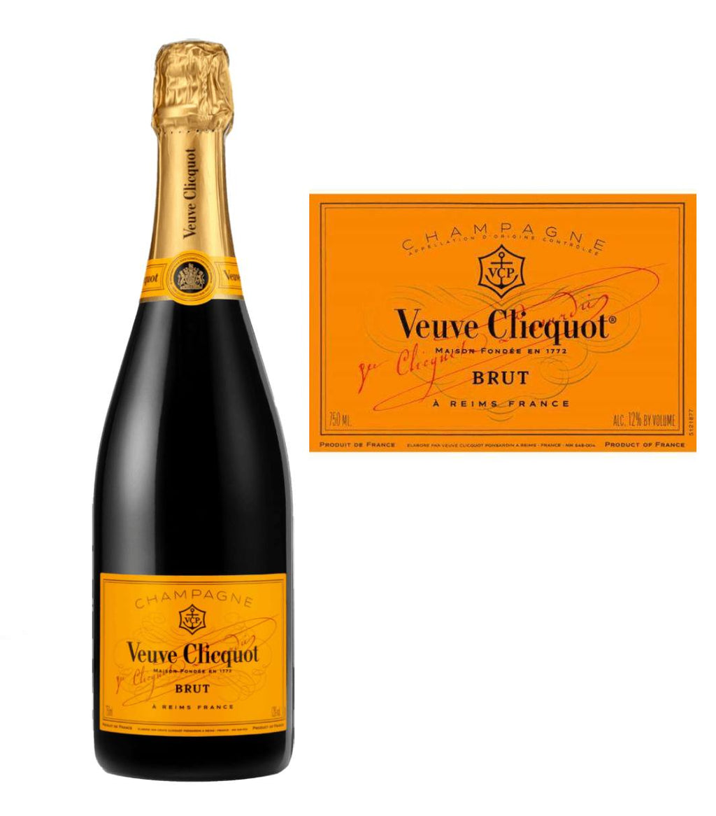 Veuve Clicquot Yellow | Perfect Label Champagne Brut The BuyWinesOnline 