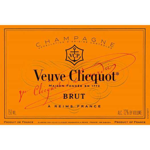 Veuve Clicquot Yellow Label Brut (750 ml) - BuyWinesOnline.com