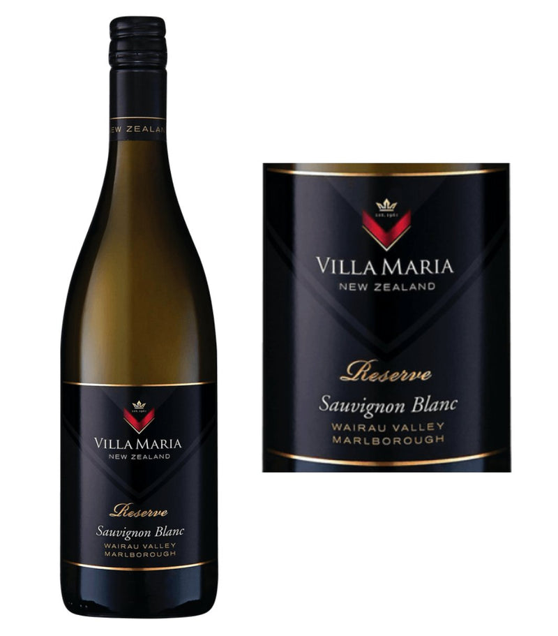 DAMAGED LABEL: Villa Maria Reserve Sauvignon Blanc 2022 (750 ml)