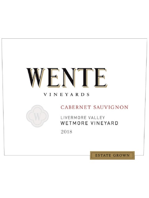 Wente Wetmore Vineyard Cabernet Sauvignon 2018 (750 ml)