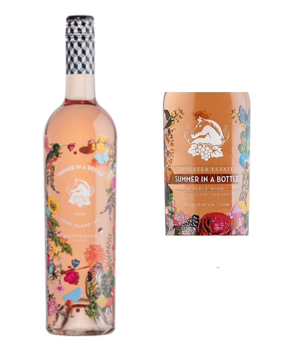 Wolffer Summer in a Bottle Long Island Rose 2021 (750 ml)