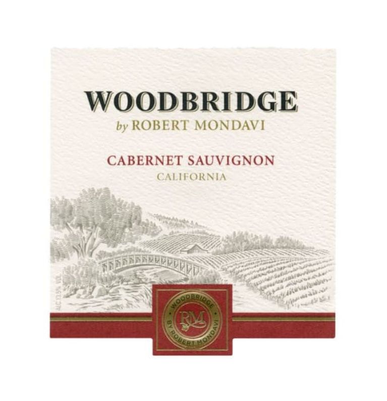 DAMAGED LABEL: Woodbridge Cabernet Sauvignon (750 ml)