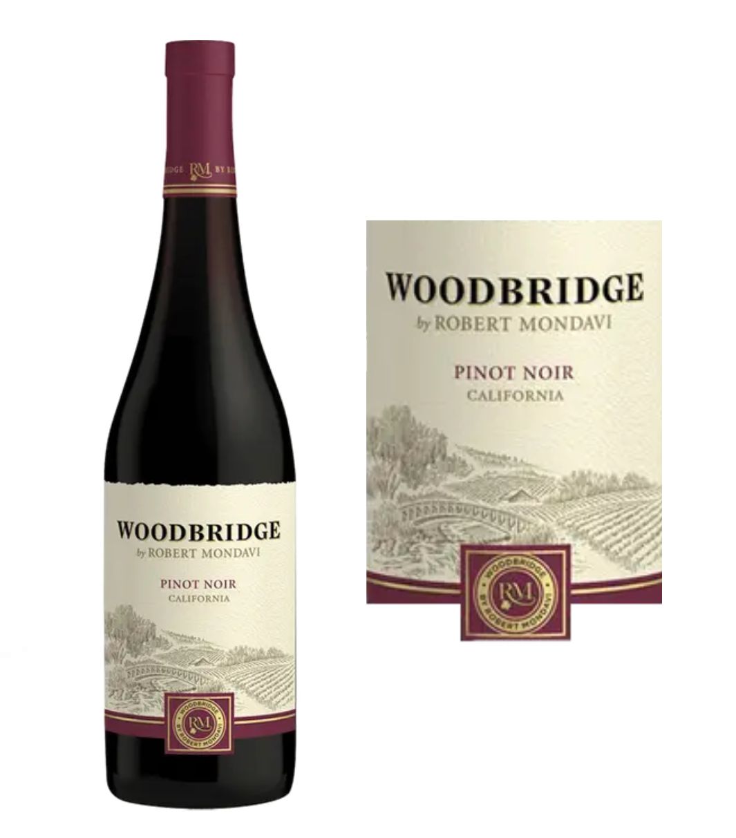 DAMAGED LABEL: Woodbridge Pinot Noir (750 ml)