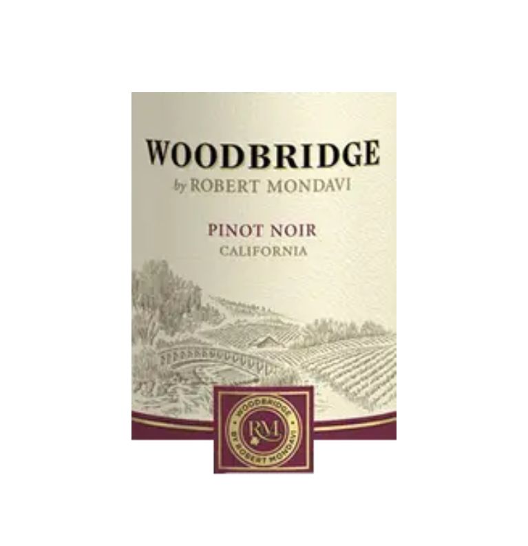 DAMAGED LABEL: Woodbridge Pinot Noir (750 ml)