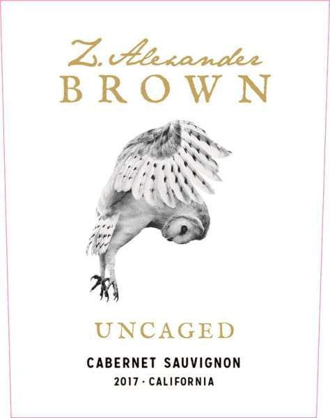 DAMAGED LABEL: Z. Alexander Brown Uncaged Cabernet Sauvignon 2022 (750