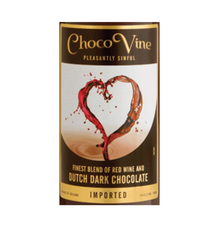 DAMAGED LABEL: ChocoVine Dutch Dark Chocolate Dessert Wine (750 ml)