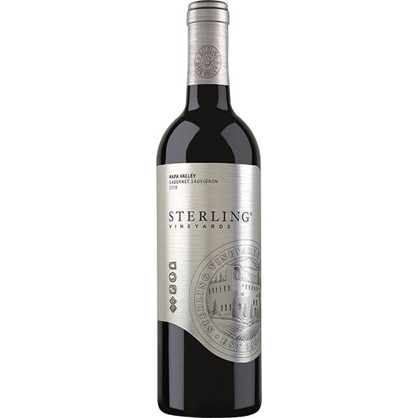 DAMAGED LABEL: Sterling Napa Valley Cabernet Sauvignon 2020 (750 ml)